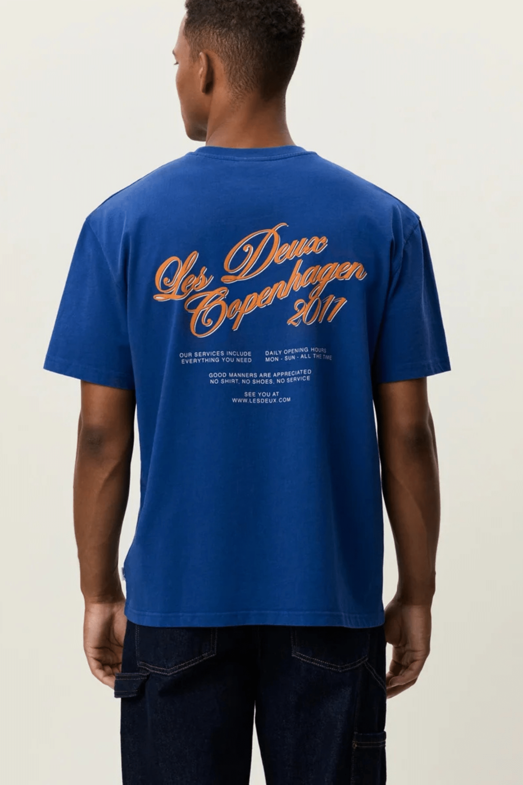 Tee-Shirt Service Coton Bleu