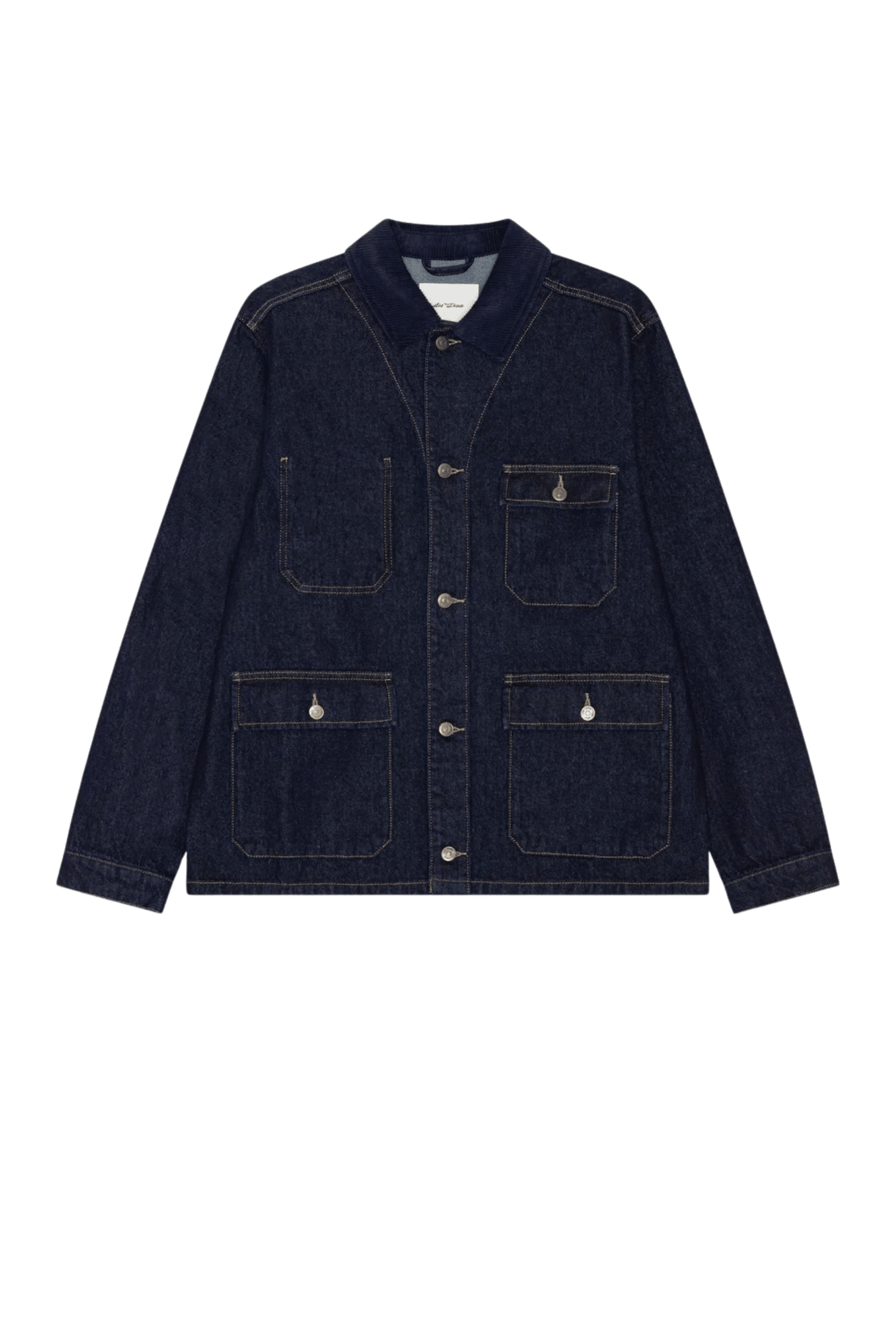 Veste Utility Denim Bleu Nuit