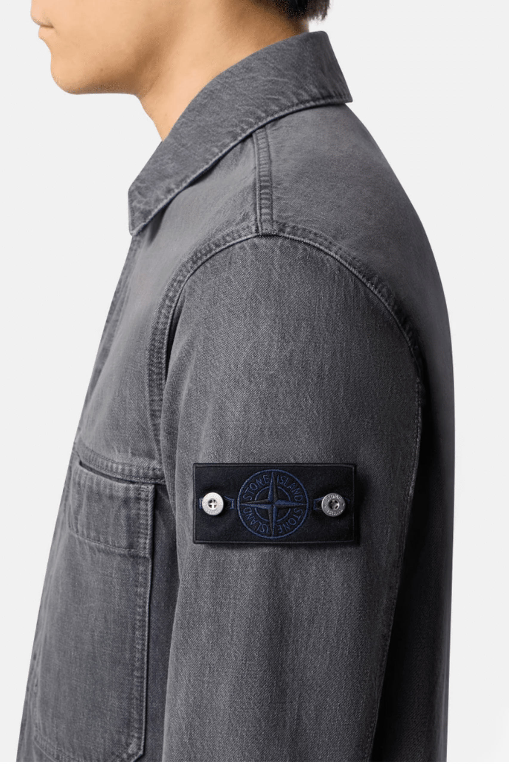 Veste Coach Denim Noir Délavé
