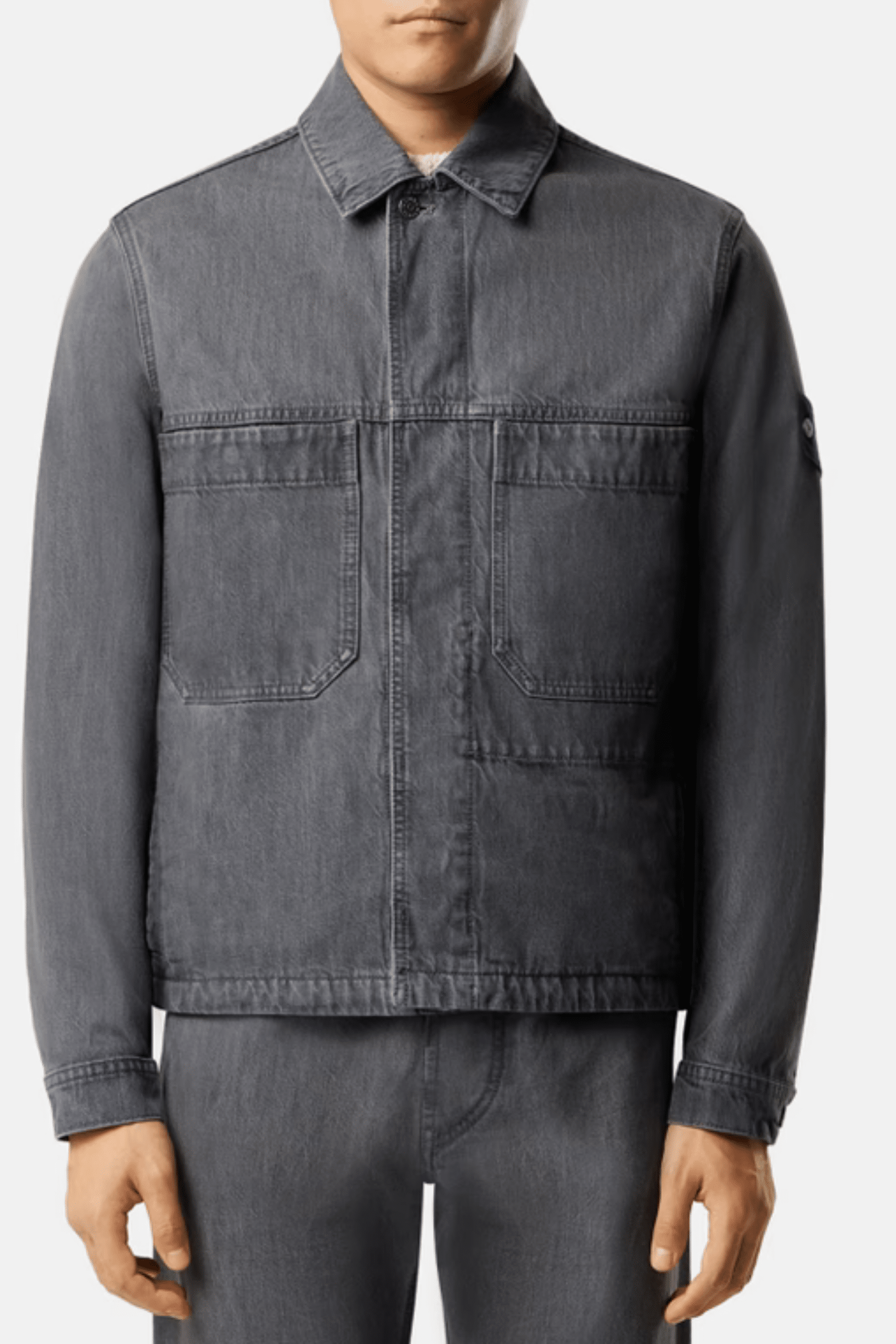 Veste Coach Denim Noir Délavé