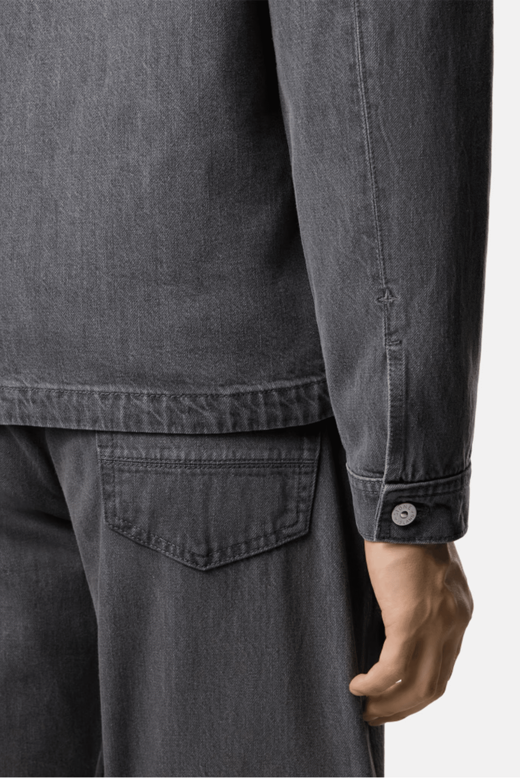 Veste Coach Denim Noir Délavé