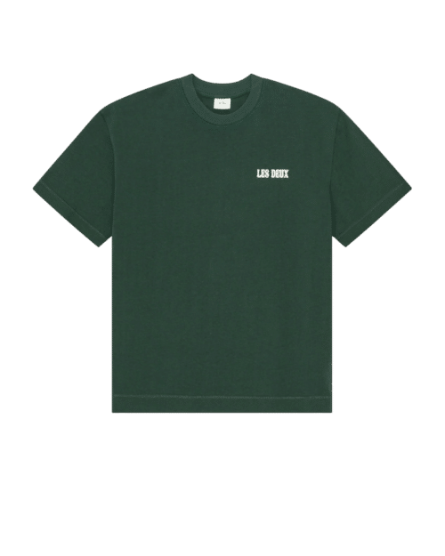 Tee-Shirt Woods Heavyweight Vert